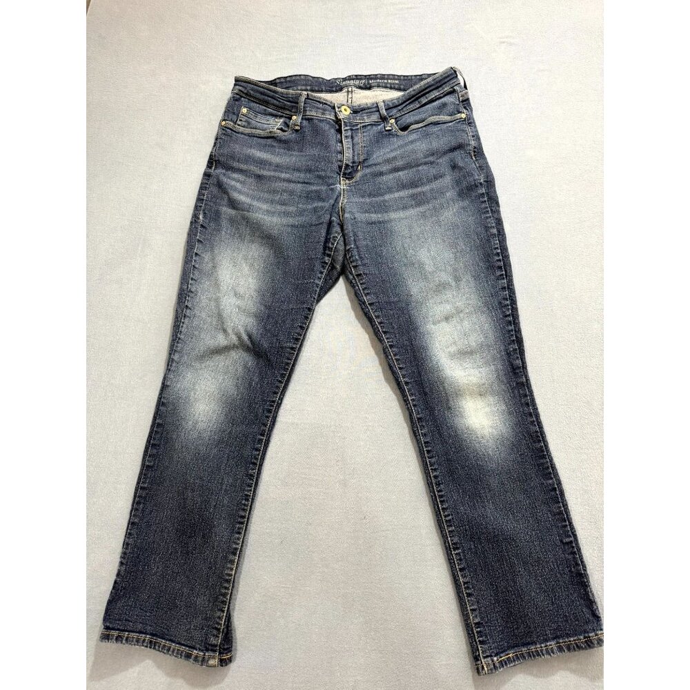 Signature By Levi Strauss & Co. Womens Modern Slim Skinny Jeans Blue Size W32